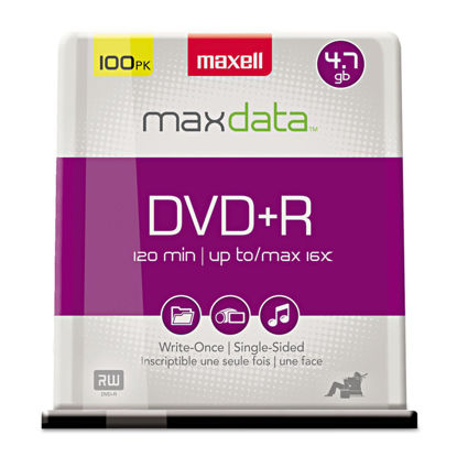 Picture of Maxell 639016 4.7Gb Dvd+R Spindle