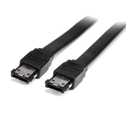 Picture of StarTech.com 6 ft Shielded External eSATA Cable M/M - 6ft External SATA Cable - 6ft eSATA Cable (ESATA6)