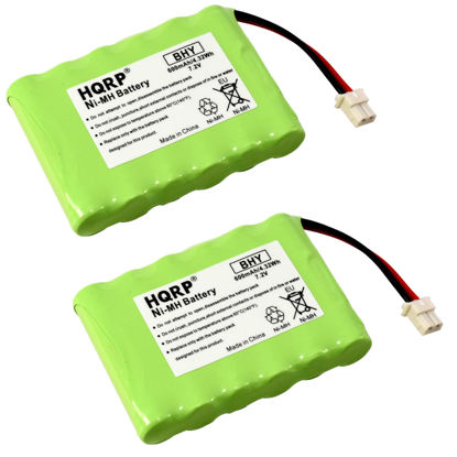 Picture of HQRP 2-Pack 7.2V Battery Compatible with Honeywell Intrusion 300-06868 TSS Keypad, 8DLLKP500 8DLTSSCBASE1 8DLWLTP100 WLTP100 LKP500 Lyric Smart Peripheral Wireless Keypad TouchPad ADT