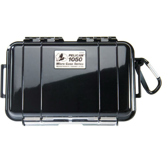 Picture of Pelican 1050 Micro Case - for iPhone, GoPro, Camera, and more (Black/Clear)