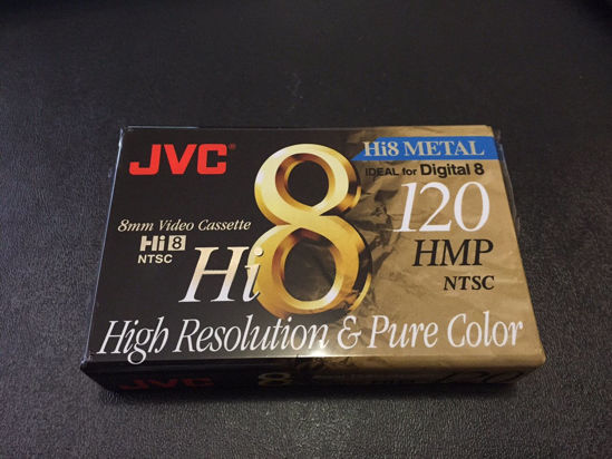 Picture of JVC Hi8 P6120HMPJ5 8mm Video Cassette