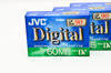 Picture of JVC DVM60ME 60-Minute DVC/MiniDV Tapes - 5 Pack