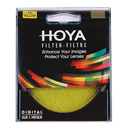 Picture of Hoya 46 mm HMC Y2 Round Filter - Yellow