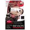 Picture of Revlon 1875 Watt Fast Dry Compact Hair Dryer with Ionic Select Technolgy, Folding Handle for Easy Convenience, Worldwide Dual Voltage, Bonus FREE Hair Pins Included