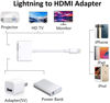 Picture of [Apple MFi Certified] Lightning to HDMI Digital AV Adapter,1080P Audio Video Sync Screen Converter AV Adapter with Lightning Charging Port for iPhone 13/12/11/X/8/7 iPad to HDTV/Projector/Monitor