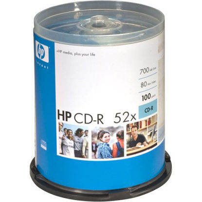 Picture of HP 52x 700mb CDR 100 Pack Spindle
