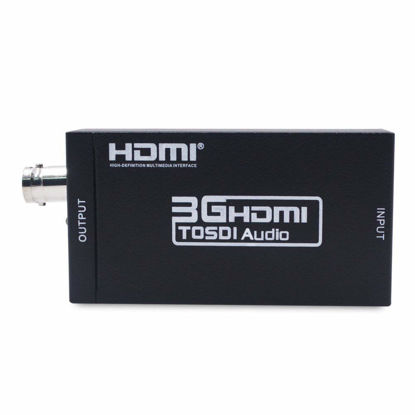 Picture of HDMI to SDI Converter Adapter HDMI SDI Adapter SDI/HD-SDI/3G-SDI Adapter Support 1080P for Camera Home Theater