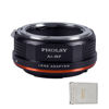 Picture of PHOLSY Lens Adapter for Nikkor F/AI/AIS/AF/AF-I/AF-S Lens Compatible with Nikon F Lens to Canon EOS RF Mount Camera EOS R8, R50, R6 Mark II, R7, R10, R3, R5, EOS R5C, EOS R6, EOS R, EOS RP