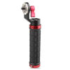 Picture of CAMVATE Aluminum Rosette Rubber Handle Grip for Rosette Standard Accessory(Red,M6 Thread,31.8 mm) - 1445