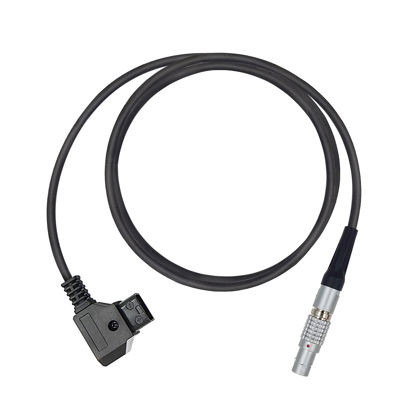 Picture of LYSRIA D-TAP to LEMO-Type 2 Pin Male Power Cable Suitable for Anton Bauer Teradek Bond Z Cam ARRI RED Komodo DJI TILTA Paralinx Preston Transvideo Offhollywood Switronix Panasonic，59 inch