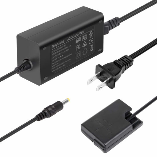 Picture of Tengdaxing EN-EL14 EN-EL14A Wired Dummy Battery EH-5 EP-5A Power Adapter Kit for Nikon D3500 D3100 D3200 D5600 D5100 D5200 D5300 D5500 D3300 D3400 Df COOLPIX P7000 P7100 P7700 P7800 Cameras