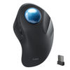 Picture of Wireless Trackball Mouse, Rechargeable Ergonomic Design, Index Finger Control with 5 Adjustable DPI, 3 Device Connection (Bluetooth or USB), Compatible for PC, Laptop, iPad, Mac, Windows, Android