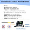 Picture of Callez Office Phone Headset with Microphone Noise Cancelling, RJ9 Telephone Headsets Compatible with Yealink VoIP Phone T46S T48S T42S T23G T27G T29G T33G T21P T43U T46U T53W T54W Grandstream Snom