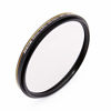 Picture of JONGSUN 62mm Polarizing Filter, Circular Polarizer Filter, S-Pro HD Nano MRC16, 16 Layers Multicoated, NITTO AGC Optics Glass, CPL Filter for Camera Lens