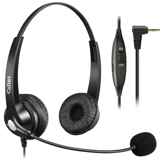 Headphone for landline online phone