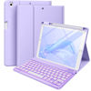 Picture of Hamile iPad 9th Generation Case with Keyboard 10.2 Inch - Backlit Wireless Detachable Folio Keyboard Cover with Pencil Holder for iPad 8th Gen / 7th Gen/iPad Pro 10.5" / iPad Air 3rd Gen (Purple)