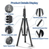 Picture of WELLMAKING Light Stand, 72 inches led Light Stand Reverse Folding Light Tripod for Photography, Portable Light Tripod, Reflector Stand Suitable for Streaming, vlog, YouTube