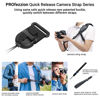 Picture of Camera Neck Shoulder Strap Sling: Mirrorless Quick Release Slide Camera Accessories for Sony FX30 Alpha A7 A7R A7S A7C Mark IV III II Canon EOS R50 R10 R8 R7 R6 R5 R3 R RP Nikon Z6 Z7 Z7II Z9 & More