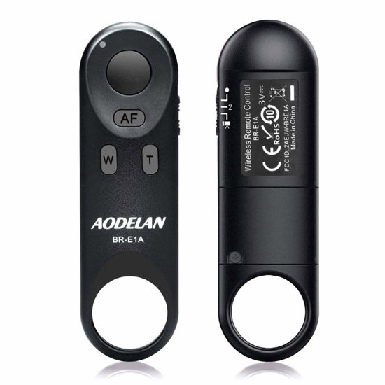 Picture of AODELAN Wireless Remote Control for Canon M6 Mark II,6D Mark II Replacement BR-E1 Camera Shutter Release for Canon EOS RP,M50, M50 Mark II, 90D,SL3 250D,SL2 200D,T7i,G7 X Mark III