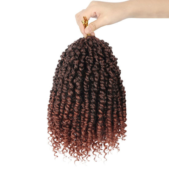 GetUSCart- Pre-twisted Passion Twist Crochet Hair 10 Inch 8 Packs