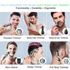 Picture of Brightup Beard Trimmer for Men - 19 Piece Beard Trimming Kit with Hair Clippers, Electric Razor - IPX7 Waterproof Mustache, Face, Nose, Ear, Balls, Body Shavers - Ideal Gifts, FK-8688T