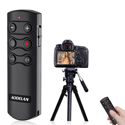 Picture of AODELAN Camera Remote Wireless Shutter Release Take Photos and Videos for Sony A7 III, A7R III, A7R IV, A7C, A6100, A6400, RX100 VII, RX0 II, A9, A9 II