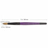 Picture of Professional Purple Wood Kolinsky Acrylic Nail Brush (Size: 6, 8, 10, 12, 14, 16, 18, 20, & 22) PANA Brand Pure Kolinsky Hair (Size 10)