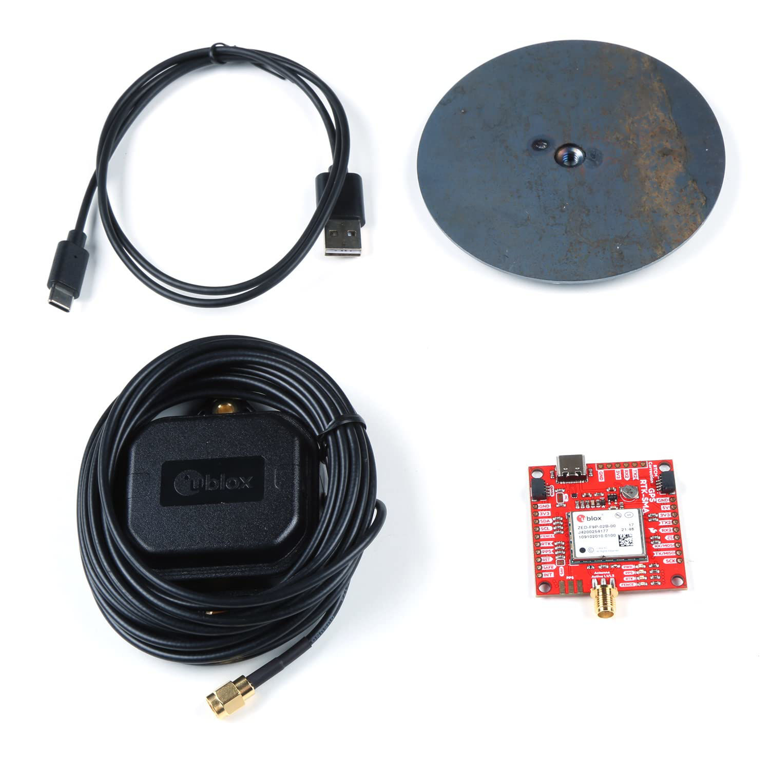 GetUSCart- SparkFun GPS-RTK-SMA Kit - Includes GPS Breakout- Magnetic ...