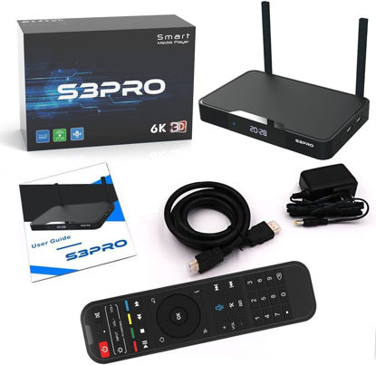 Picture of 2023 Newest Superbox S3 Pro2022 Elite Fully Loaded 2G RAM + 32G ROM New Version Super Box s3 pro 2022 Elite Fully Loaded Voice Remote HD Cable