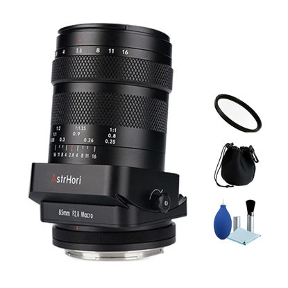 Picture of AstrHori 85mm F2.8 Full Frame Macro Tilt-Shift Manual Focus Lens for Sony E Mount Camera A6300 A6400 A7C A7RII A7MII A7RII A7MIV NEX-3N NEX-5N