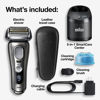 Picture of Braun Electric Razor for Men, Series 9 Pro 9465cc Wet & Dry Electric Foil Shaver with ProLift Beard Trimmer, Cleaning & Charging SmartCare Center, Noble Metal