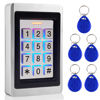 Picture of Toncont Door Access Control System, Stand Alone Password Door Keypad + 5PCS ID Keyfobs, Support 2000 Users, Wiegand 26, Garage Door/Gate Opener, IP68 Waterproof, Backlight, Zinc Alloy Metal Case