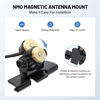 Picture of Anina Adjustable NMO Antenna Lip Hatchback Mount Bracket Through Hole Fixed W/NMO Mount Cap 16.5 ft UHF PL259 Male RG58 Pure Copper Coaxial Cable for Vehicle Car Ham Mobile Radio No Drill Installation