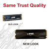 Picture of LEVEN JPS600 1TB PCIe NVMe Gen3x4 PCIe M.2 2280 SSD with Thermal Pad and Heat Sink