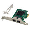 Picture of Dual-Port PCIe Gigabit Ethernet Server Adapter with NetXtreme BCM5720-2P Chipset PCI Express 1000M Network LAN Card for Windows Sever Linux Ubuntu VMware