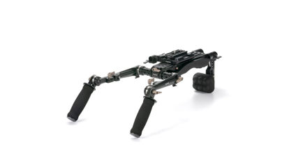 Picture of Tilta Lightweight Shoulder Rig | Compatible with DSLR, Mirrorless and Compact Cinema Cameras | TA-LSR-B