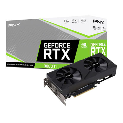 Picture of PNY GeForce RTX™ 3060 Ti 8GB GDDR6X Verto Dual Fan Graphics Card