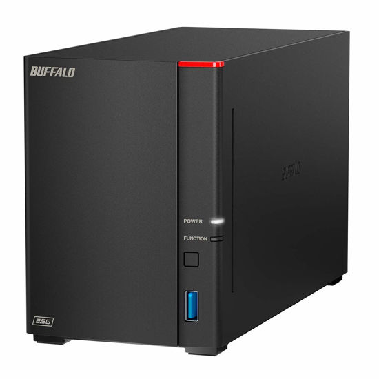 Picture of BUFFALO LinkStation SoHo 720 4TB 2-Bay NAS Network Attached Storage with HDD Hard Drives Included NAS Storage that Works as Small Office and Home Cloud or Network Storage Device for Home Office