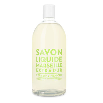 Picture of Compagnie de Provence Savon de Marseille Extra Pure Liquid Soap - Verbena - 33.8 fl oz Plastic Bottle Refill