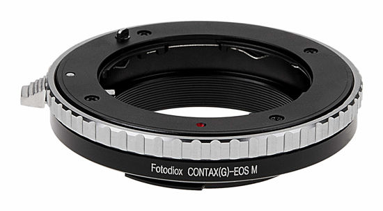 Picture of Fotodiox Lens Mount Adapter, Contax G Lens to EOS-M Camera Body