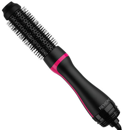 Picture of REVLON One Step Root Booster Round Brush Dryer and Hair Styler | Fight Frizz and Add Volume, (1-1/2 in)