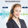 Picture of Beebang Telephone Headset with Microphone Noise Canceling for Office Landline Deskphone, with Mic Mute Volume Controller, Binaural RJ9 Phone Headset for Call Center Polycom Avaya Nortel