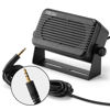 Picture of Xiegu GY03 3.5mm Plug Rectangular External Speaker with Stereo Sound for CB/Mobile/Ham Radio, HF Transceivers, Compatible X6100 G1M