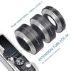 Picture of Mcoplus Metal Auto Focus Macro Extension Tube Set for Canon EOS EF-M Monut M6 M2 M3 M5 M50 M100 M200 Cameras