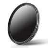 Picture of 82mm Variable ND Filter, GREEN.L Ultra Slim ND2 to ND400 (1-9 Stops) Adjustable Neutral Density Filter for Camera Lens, with Filter Pouch