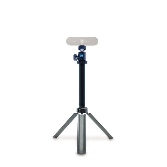 Picture of Lume Cube 30" Adjustable Webcam Stand | Webcam Stand | Desktop Tripod | Foldable and Collapsible Stand for Lights & Webcams | Logitech C925e, C922x, C930e, C922, C930, C920, C615