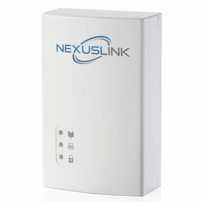 Picture of NexusLink G.hn Powerline Ethernet Adapter | Single Unit I 1200 Mbps | Gigabit Port, Power Saving, Home Network Expander with Stable Ethernet Connection | Single Device (GPL-1200) I Need 2 Units