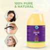 Picture of 100% Pure Castor Oil - Cold-pressed, Unrefined, Hexane-free - Premium Quality - USP Grade (1 Gallon)