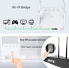 Picture of WiFi Extender WiFi Booster Indoor/Outdoor Repeater Signal Booster 1200Mbps WiFi Amplifier Long Range High Speed 5G/2.4G WiFi Internet Connection (White)