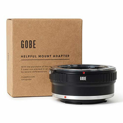 Picture of Gobe Lens Mount Adapter: Compatible with Contax/Yashica (C/Y) Lens and Canon EOS M (EF-M) Camera Body